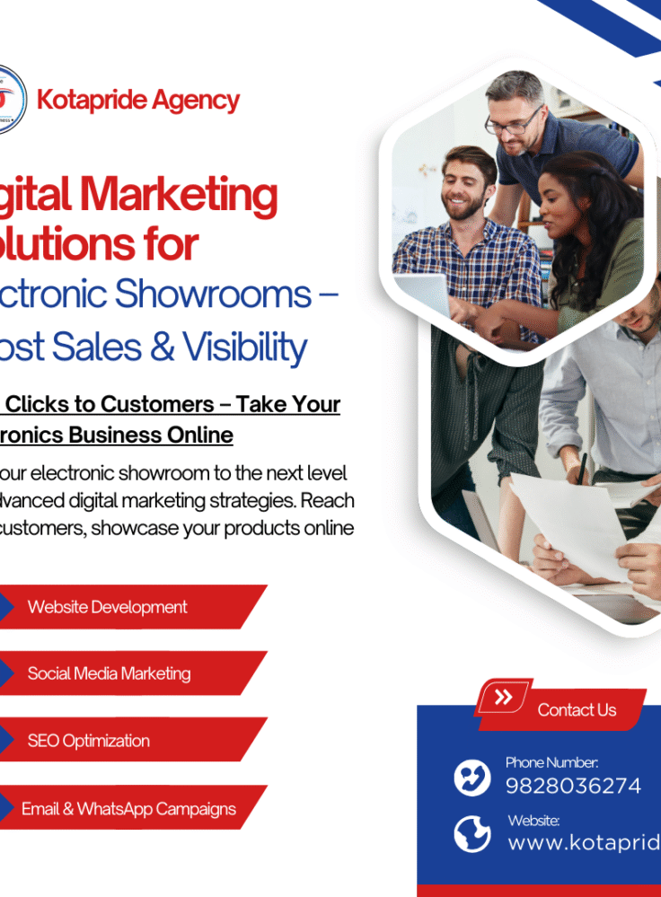 Digital Marketing For Electronic Showroom