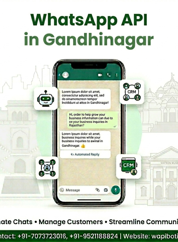 Whatsapp APi In Gandhinagar: 5 Best Ways to Grow Fast with WapiBotix