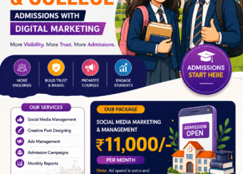 How Schools & Colleges Can Increase Admissions with Social Media Marketing