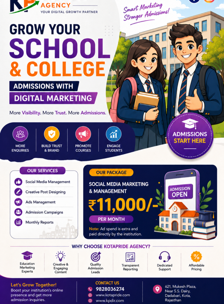 How Schools & Colleges Can Increase Admissions with Social Media Marketing