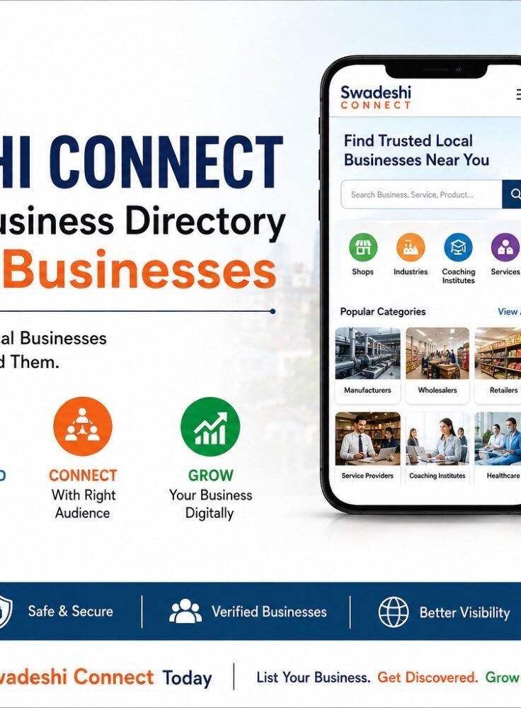 Swadeshi Connect – Online Business Directory for Local Businesses in India