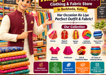 Hinglaj Cloth House Kota – Clothing, Ethnic Wear and Wholesale Fabrics